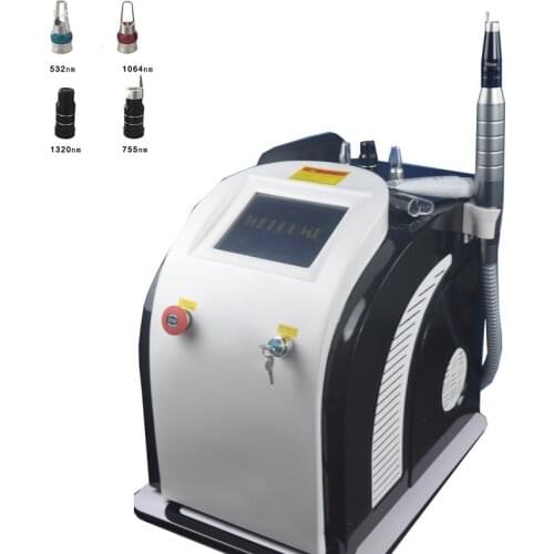 Skin carbon peeling 532 1064 1320nm picosecond laser Tattoo removal laser machine