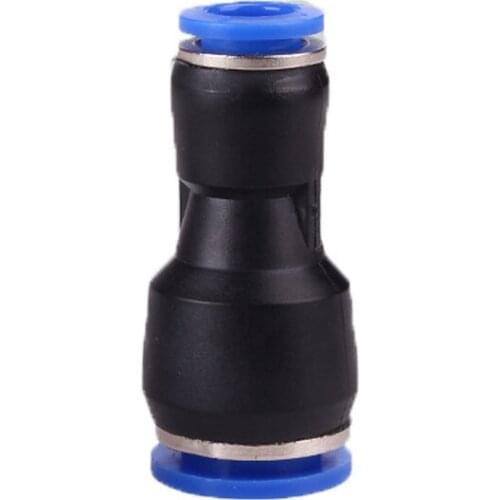 Pneumatic Fittings PG Straight Connector 4-16mm OD Hose Reducing 8-6mm Plastic Push In Quick Connector Air Fitting Plumbing