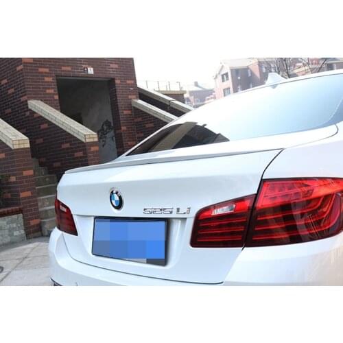 ABS Plastic Unpainted Primer Rear Trunk Boot Wing Spoiler For BMW M5 520i 528i 535i 530i 525i F10 F18 Spoiler 2012-2015