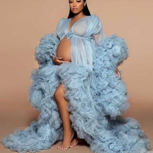 Gorgeous Kimono Evening Dresses A Line abiye Evening Dress Robe De Soiree Full Sleeves Tulle Evening Gowns Long Vestido De Festa