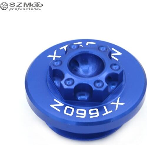 Engine Oil Filler Screw Cap ForYAMAHA XT 660Z XT660Z XT660 Z 2008-2014 2013 Motorcycle Accessories