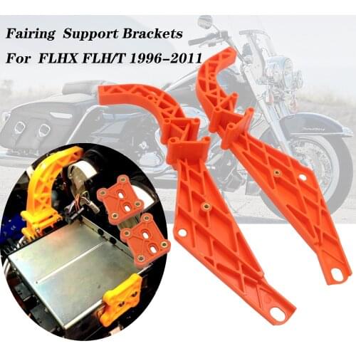 For Harley Touring Street Glide Electra Glide FLHX FLH/T 1996-2011 2012 2013 Motorcycle Inner Fairing Batwing Support Brackets