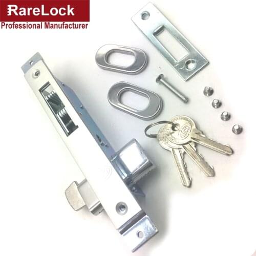 Sliding Door Lock with 3 Keys for Bedroom Balcony Bathroom Accessory Home Security Hardware f