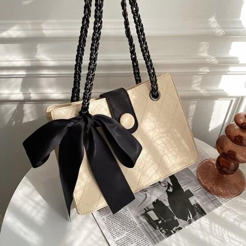 Women 's Bag 2020 New Trendy All -Matching Rhombus Chain Bag Ins Niche Shoulder Messenger Bags