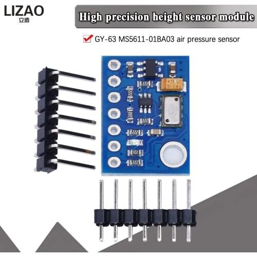 1PCS GY-63 MS5611-01BA03 Precision MS5611 Atmospheric Pressure Sensor Module Height Sensor Module