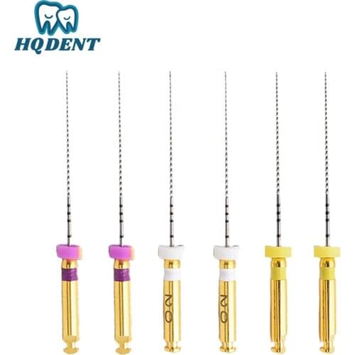 6 pcs Dental Instrument Endo Motor Files Endo Rotary Endodontic Files Path Glide Files Dentistry