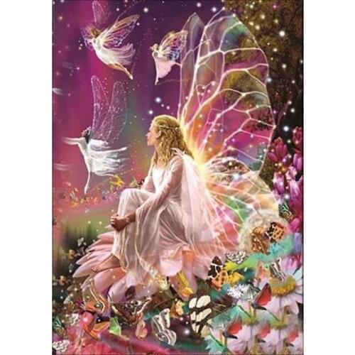 5D Diamond Painting Drill Beauty Fairy Diamond Embroidery Painting Home Decor DIY Accessories