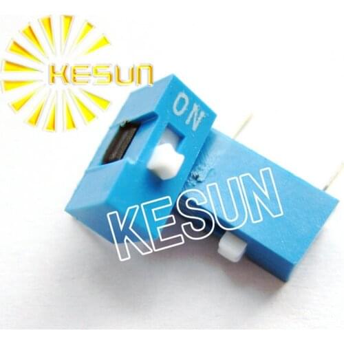 FREE SHIPPING 20PCSx China Quality DS-01 Bue 1P DIP Switch 2.54mm 1 Position Encoder Switch Slide Switch