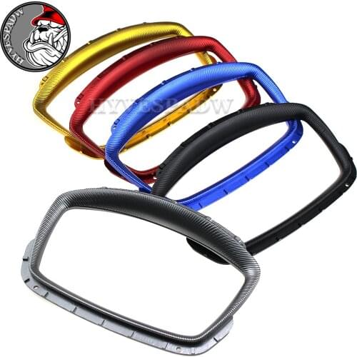 GTS Motorcycle LCD Speedometer Cover Digital Dashboard Rim CNC Aluminum Accessories for Piaggio Vespa GTS 250 300 2013-2020