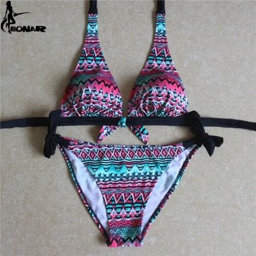 Hot Swimwear Bandage Bikini 2017 Sexy Beach Swimwear Women Swimsuit Bathing Suit Brazilian Bikini Set maillot de bain Biquini