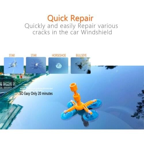 Auto Glass Repair Tool Set Automotive Windshield Repair Fluid Automotive Glass Repair Tools Glass Repair Agent