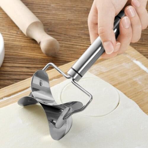 Stainless steel dumplings making utensils dumpling tools\mold creative kitchen chaos cutting machine (237-1)