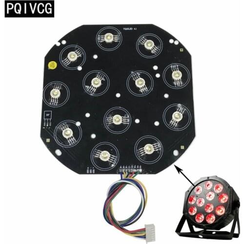 12x12W led Par light board RGBW 4in1 flat par led light