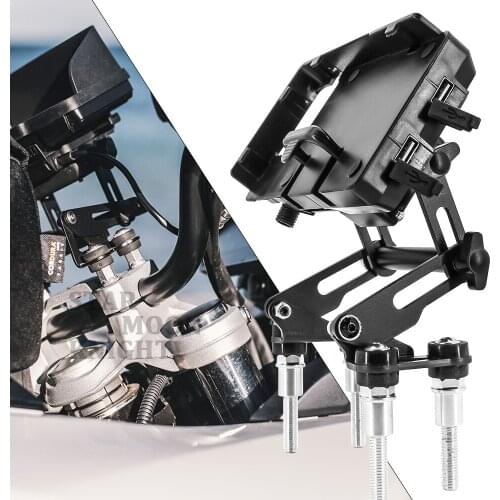 Motorcycle Adjustable Extend handlebar mobile phone Navigation bracket USB phone charging For BMW F900R F900XR S1000R F900 X R