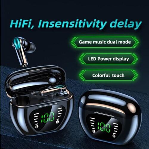 Soleeanre Bluetooth-compatible Earphones Wireless Headphones Charging Box 9D Stereo Sports Waterproof Earbuds Headsets With Mic