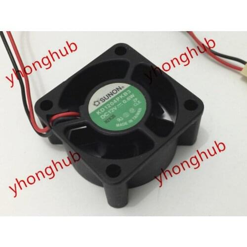 SUNON KD1204PKB3 DC 12V 0.6W 40x40x20mm Server Cooling Fan