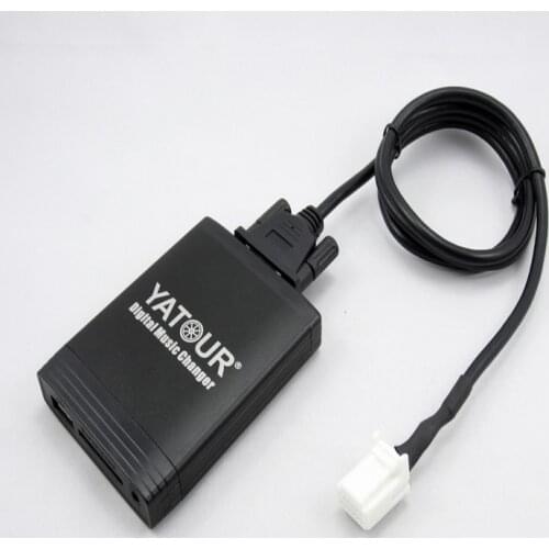 Yatour YT-M06 for Toyota Lexus Scion 2003-2013 Car Digital Music Changer USB MP3 Audio Player Aux 6+6 pin Avensis Corolla ES IS