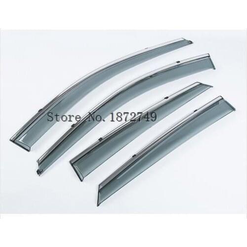 Window Visor Deflector Guard Shield 4pcs For Mazda CX-5 2013 2014 2015