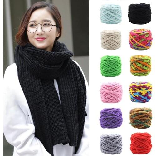 1pc Knitting Yarn Soft Thick Cotton Woolen Yarns for Hand Knitting DIY Clothes Sweater Scarf Crochet Yarn Sewing Accessories