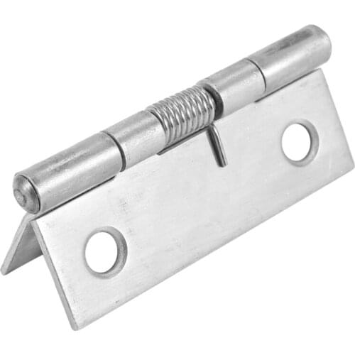 2 Inch Long Stainless Steel Self-Closing Corner Spring Draw Door Hinge