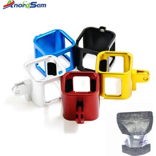 Anordsem Accessories Mount For Gopro Aluminum CNC Protect Housing Case For Gopro Hero 4 Session , 5 Session Camera Mounts