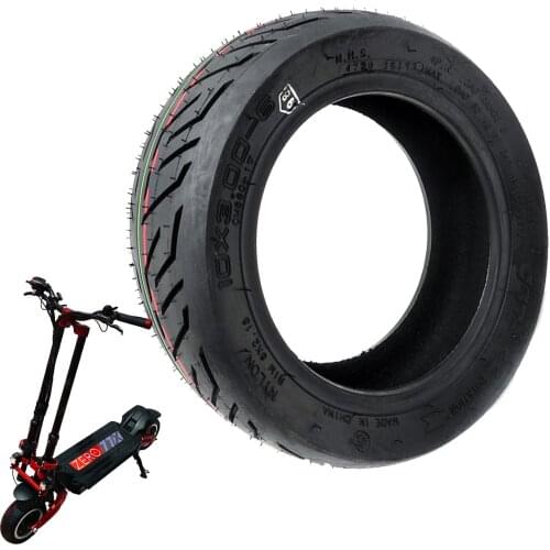 CST 10x3.00-6 Tubeless Tire for Electric Scooter 10 Inch 10x3.0 CST Wear Resistant Vacuum Tyre for Zero 11X and Kaabo Wolf