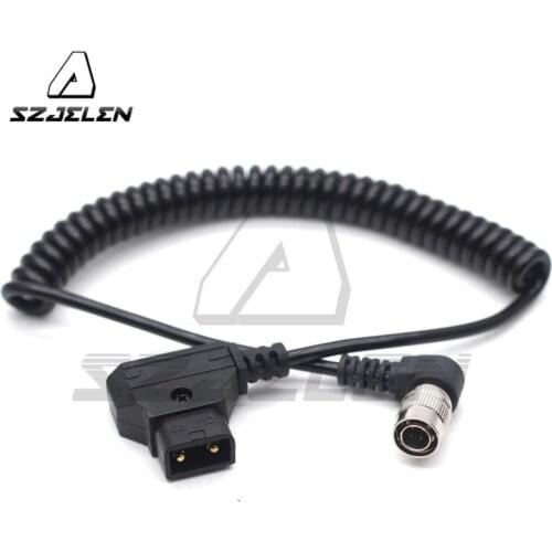 D-Tap to Right Angle Hirose 4pin male connector For Recorder zoom F8 Power Cable, Sound Devices 688/644/633 Power Cable