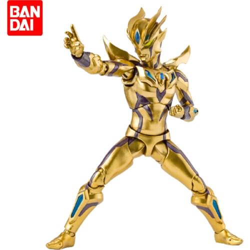 Bandai SHF Ultraman Beyond Figure Model Moving Doll Decorations Gold SHF Shine Unlimited Ultraman Zero Childrens Gifts
