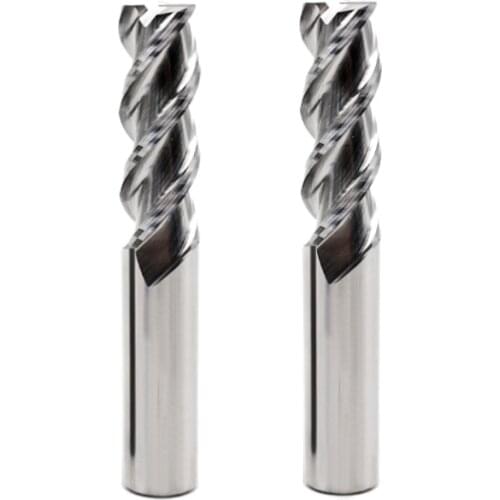 50HRC Milling Cutter is CNC Machined By Alloy-coated Tungsten Steel Cutter, 3-flute End Milling Cutter, Wood Milling Cutter