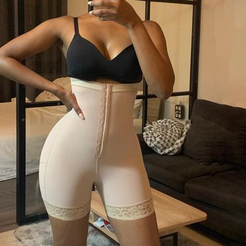 Body Shapewear Women Corset Waist Trainer Fajas Reductoras Body Shaper Push Up Butt Lifter Shorts Tummy Control Panties