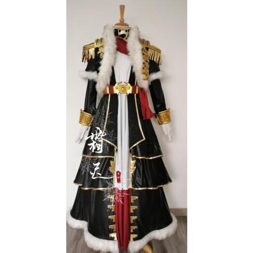 Custom made FF14 Cosplays Solus zos Galvus Hades Cosplay Costume Full set