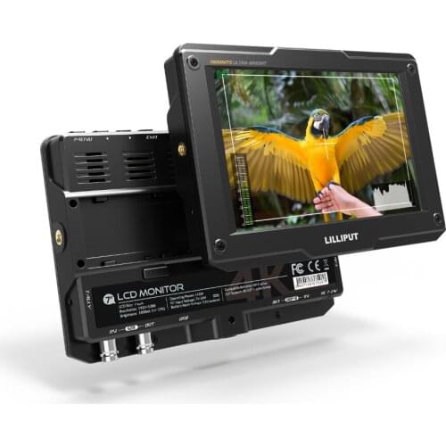 LILLIPUT H7S 7" SDI 4K HDMI-compatible Field Monitor DSLR On Camera Video Monitor 1920*1080 1800 Nits 3G lut HDR peaking