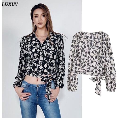 LUXUV Bodysuit Women Long Sleeve Top Summer Bodycon Shirts Corset Blouse Shorts Sets Sweatshirt Jumpsuit Short Crop Sexy Bodies