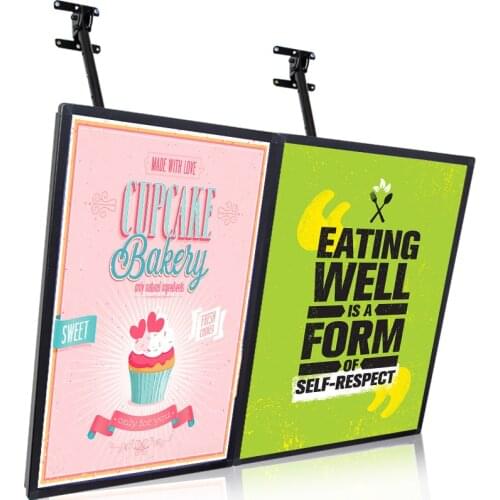 Menu light box advertising led_ menu_ board_ light restaurant menu with light