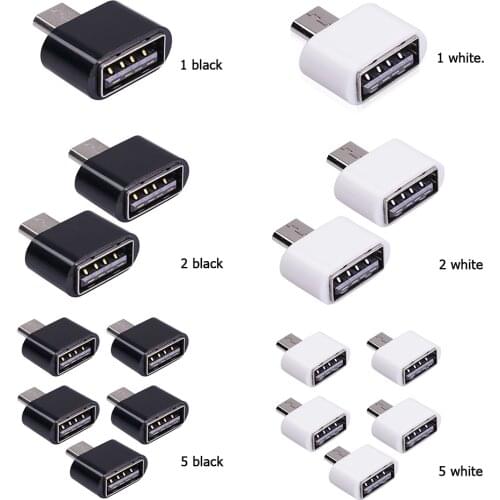 Micro USB Data Cable Adapter USB 2.0 to USB OTG Connector Converter for Tablet PC Android Mobile Phone Mouse Keyboard