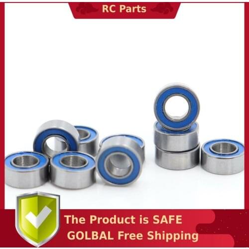 MR63-2RS Bearing ABEC-3 10PCS 3x6x2.5 mm Miniature MR63RS Ball Bearings Blue Sealed L-630DD