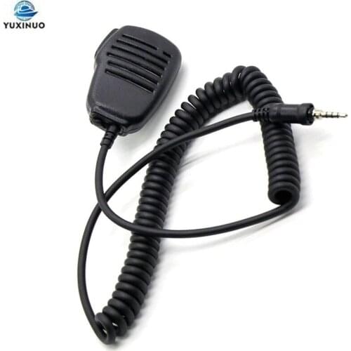 Shoulder Remote Speaker PTT Mic Microphone for Yaesu Vertex Walkie Talkie VX6R VX7R VX-6R VX-7R VX-127 VX-170 FT-270 FT-270R