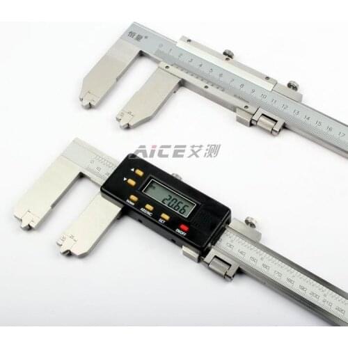 Constant) Vernier Caliper for Oil Seal Groove 0-300mm/V Type Digital Display Caliper 0-300mm