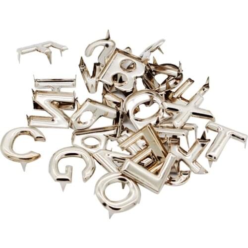 26Pcs Silver DIY Nailhead Studs Leathercraft Rivet Metal Punk Spots Punk Rock