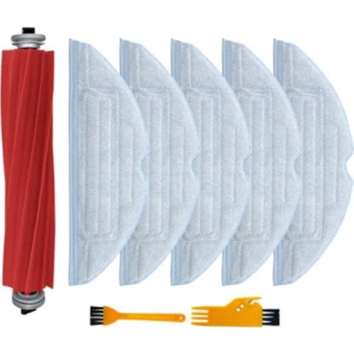 Replacement For Xiaomi Roborock S7 / T7S Plus Mop Rag Roller Brush Vacuum Cleaner Spare Parts Accessories