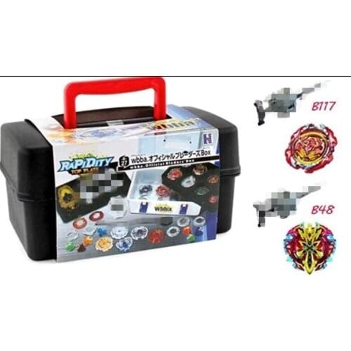 Spinning Top Burst Gyro and Launcher Alloy parts Box