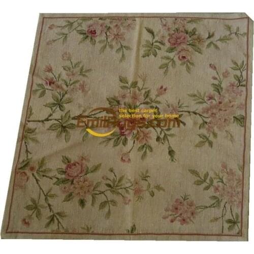 The Old European Needle-point Rug The Worn Country Home Chess Rug Handmade Needlepoint Xmas Traditional