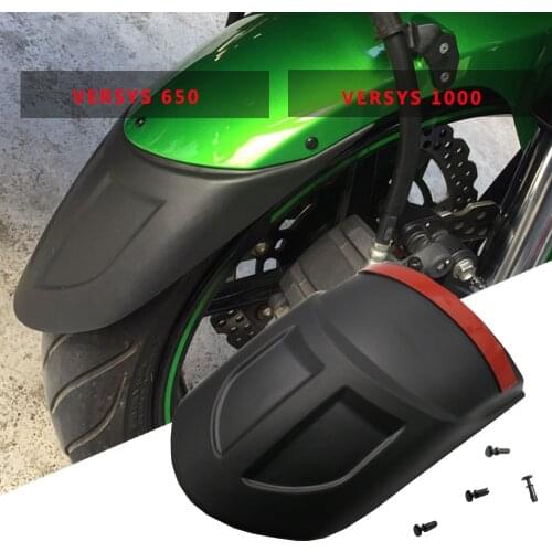 Motorcycle Front Extender Hugger Mudguard & Rear Fender For Kawasaki Versys 1000 2012-2019 KLE650 Versys 650 2010-2020