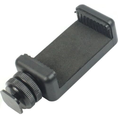 BGNING 1/4" Phone Clip Holder Flash Cold Shoe Screw Adapter Tripod Mount for DSLR Camera