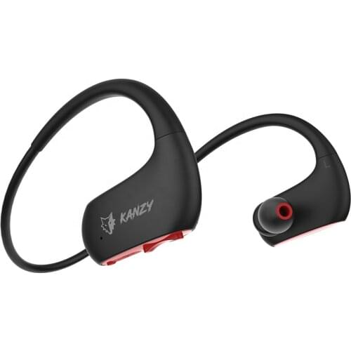 DACOM Gym Sport Bluetooth Headphones Wireless IPX7 Waterproof Earphone Stereo Bass Headset Hands-free with Microphone for Phone