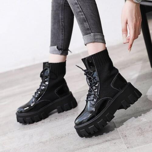 Winter Real Soft Leather Nude Boots Womens British Style Autumn Casual Womens Shoes Short Boots Women Ankle Boots Ladies Shoes