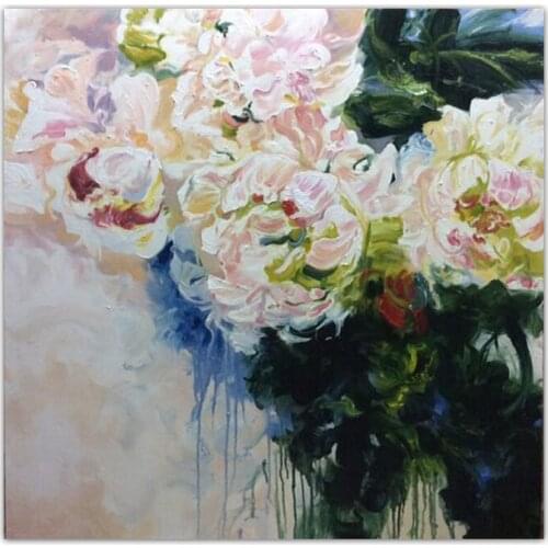DONGMEI OILPAINTING hand painted oil painting High-grade original flower pictures painting NO Frame YCD003