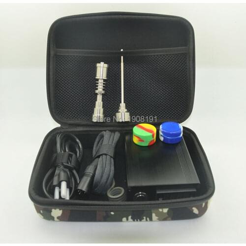 Electric E dab nail electric kit heater coil 16mm/20mm PID Temperature Control Titanium Nail Carb Cap