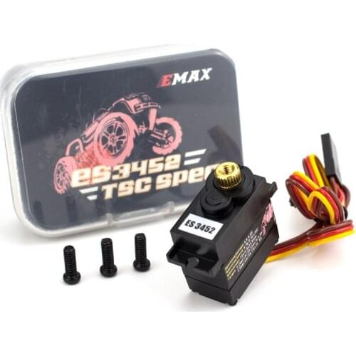 EMAX ES3452 TSC SPEC 6.0V Waterproof Metal Gear Digital Servo For TRX4 RC Drone Truck