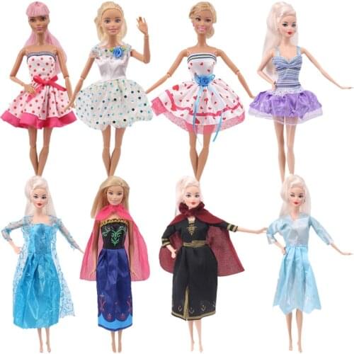 Doll Skirt For Barbies Printed Gauze Skirts Beauty and Fashion To The Dolls Of Our Future Generations